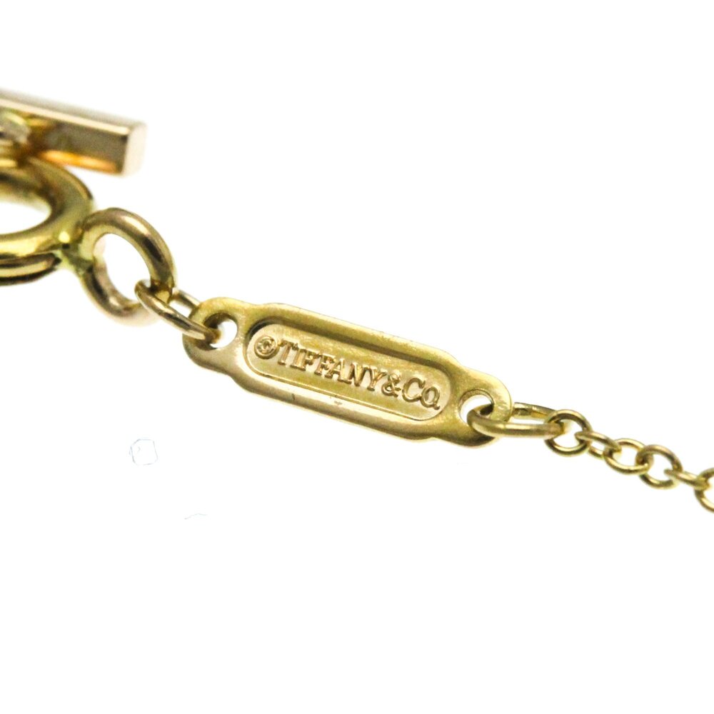 TIFFANY 18k Gold Diamond Necklace - Picture 6 of 13
